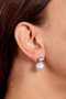 Heliophilia Silver Pendientes de Metal Dorados ELKGC68439
